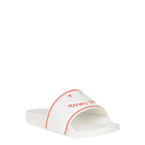 Paul Smith M2SSUM17HRUB Sandal Men's US 9 White Orange Slip-On Slide JOBB1879